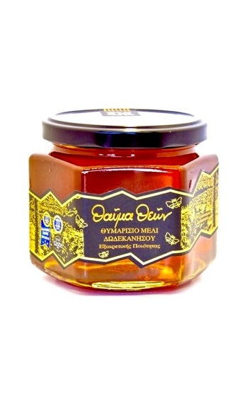 Greek thyme honey from the island of Rhodes