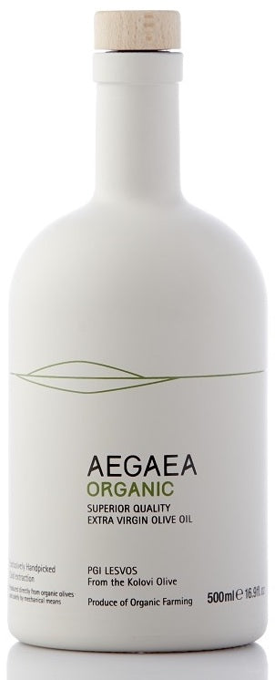 Organic olive oil AEGAEA BIO - premium Greek olive oil from the island of Lesvos