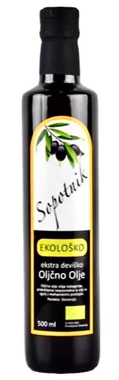 Organic extra virgin olive oil Sopotnik - Istria, Slovenia